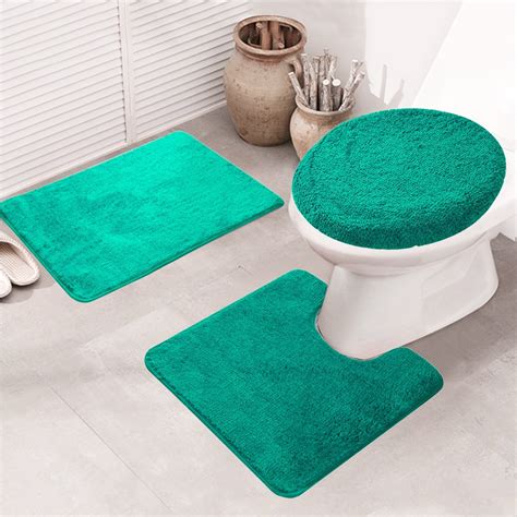 toilet lid rug|elongated lid cover bathroom rugs.